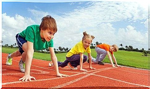 Athletics for children, a complete sport