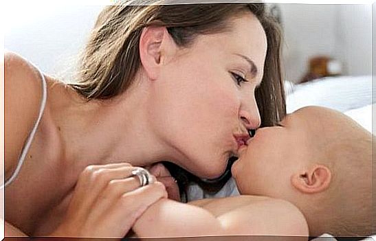 Why avoid kissing your baby on the mouth?