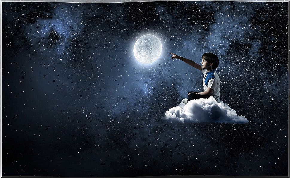 Reach the moon through children's stories.