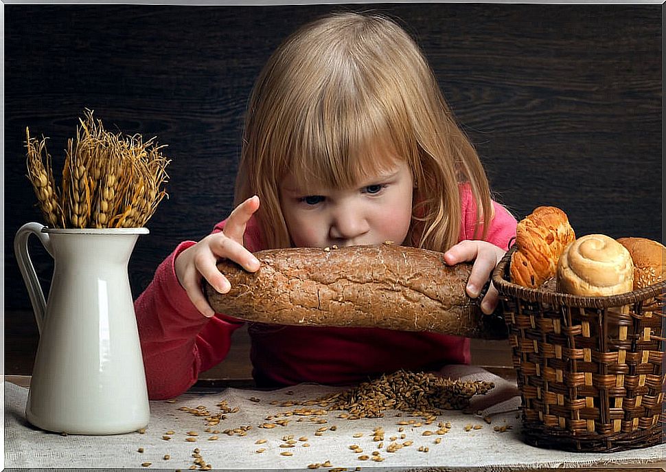 Feeding in children with celiac disease