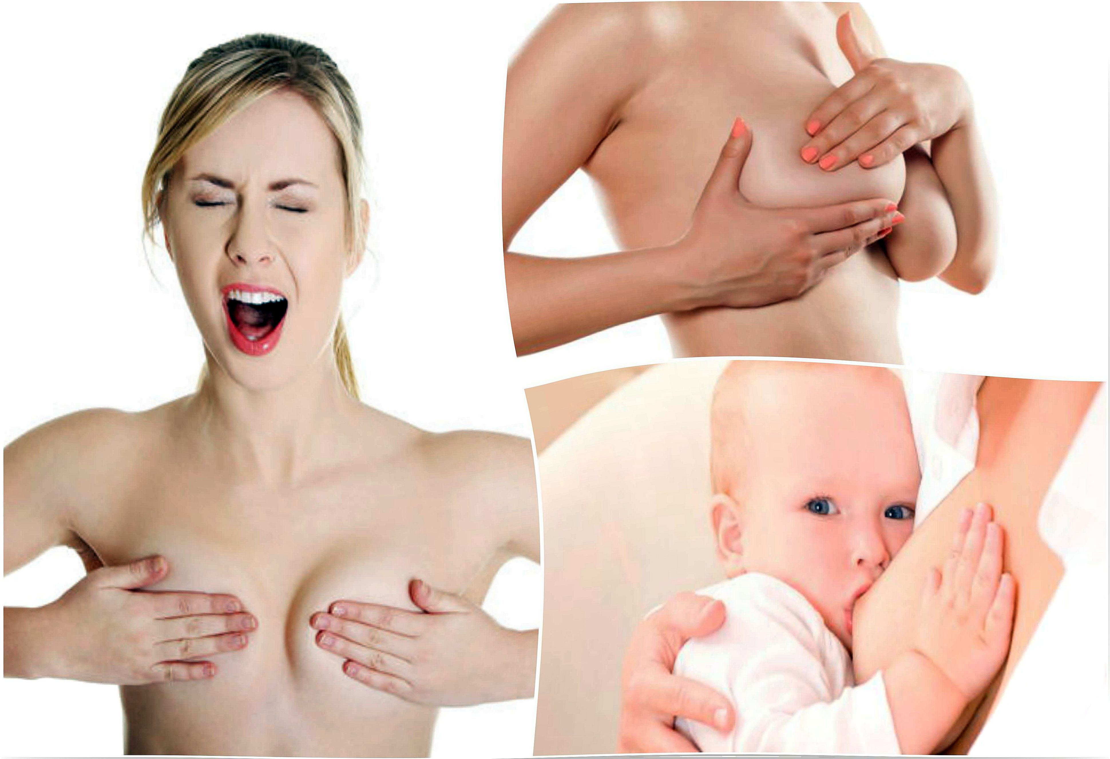 Why do breasts usually hurt?